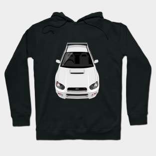 Impreza WRX STI 2nd gen 2003-2005 - White Hoodie